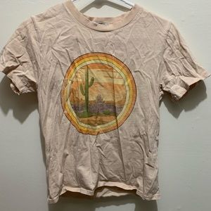 Forever 21 distressed desert T-shirt